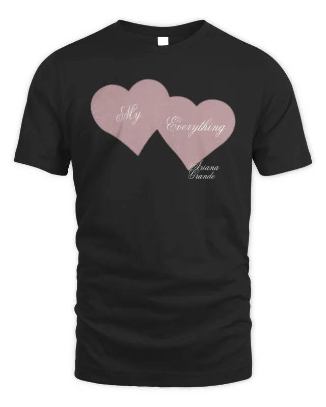Ariana Grande Merch My Everything Tenth Anniversary Tee