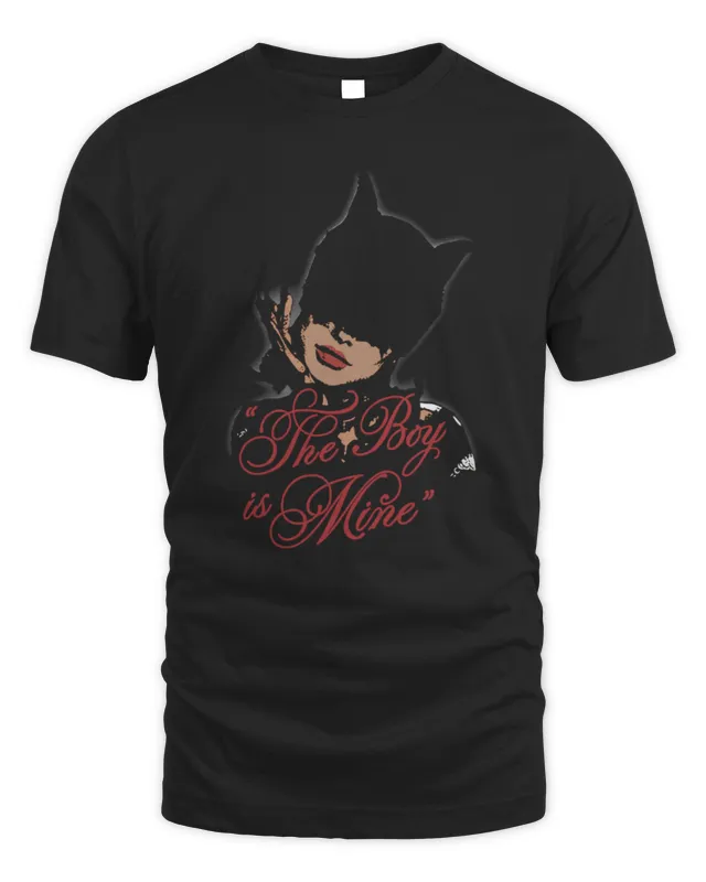 New Ariana Grande Merch The Boy Is Mine Black T-Shirt
