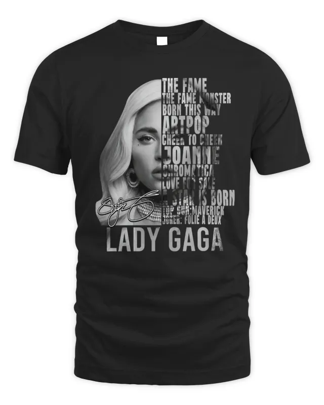 New Lady Gaga Album Unisex T-Shirt Black