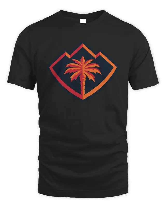 New Firebirds Secondary Logo T Shirt Coachella Valley Firebirds Shop