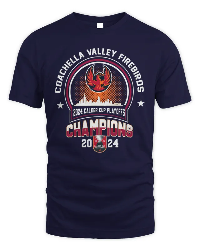 New Coachella Valley Firebirds Champions Logo Shirt
