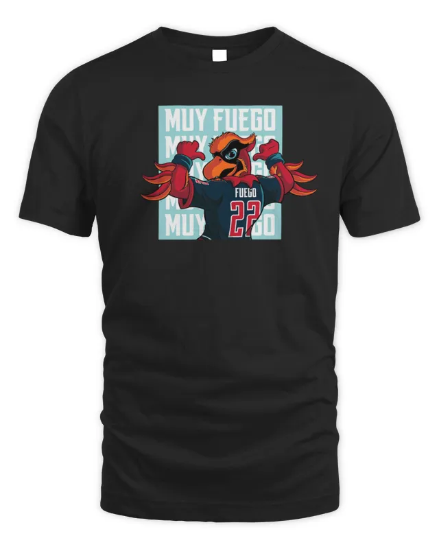 New Coachella Valley Firebirds Muy Fuego Tee Navy