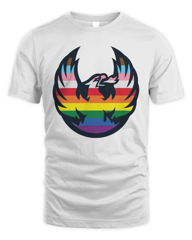 New Coachella Valley Firebirds Pride Tee White