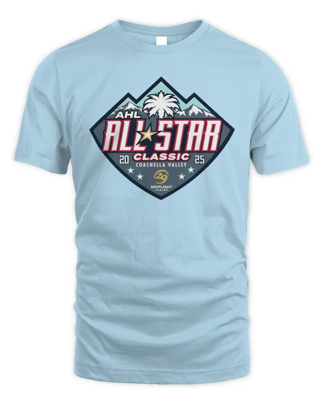 2025 Ahl All-Star Classic Coachella Valley Firebirds Tee Blue