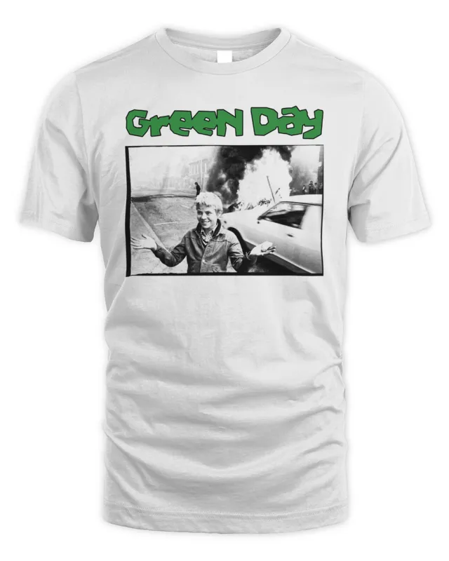 Saviors Throwback Tour Tee Green Day Official Clothing