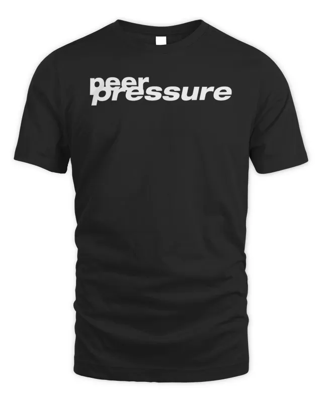 Drake Its All A Blur Tour Merch Peer Pressure Shirt Black