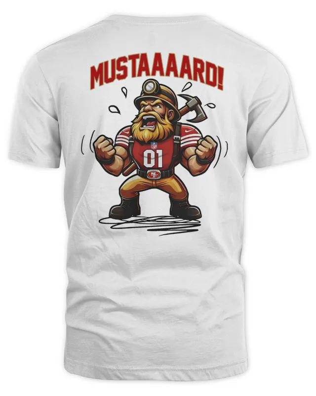 SF 49ers Not Like Us Kendrick Lamar Mustard T-Shirt