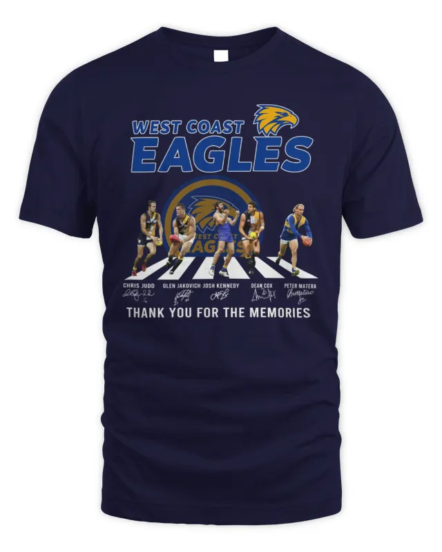 West Coast Eagles Signature Thank You For The Memories Unisex T-Shirt