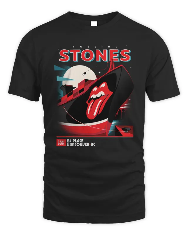 The Rolling Stones Merch Vancouver, Bc T-Shirt