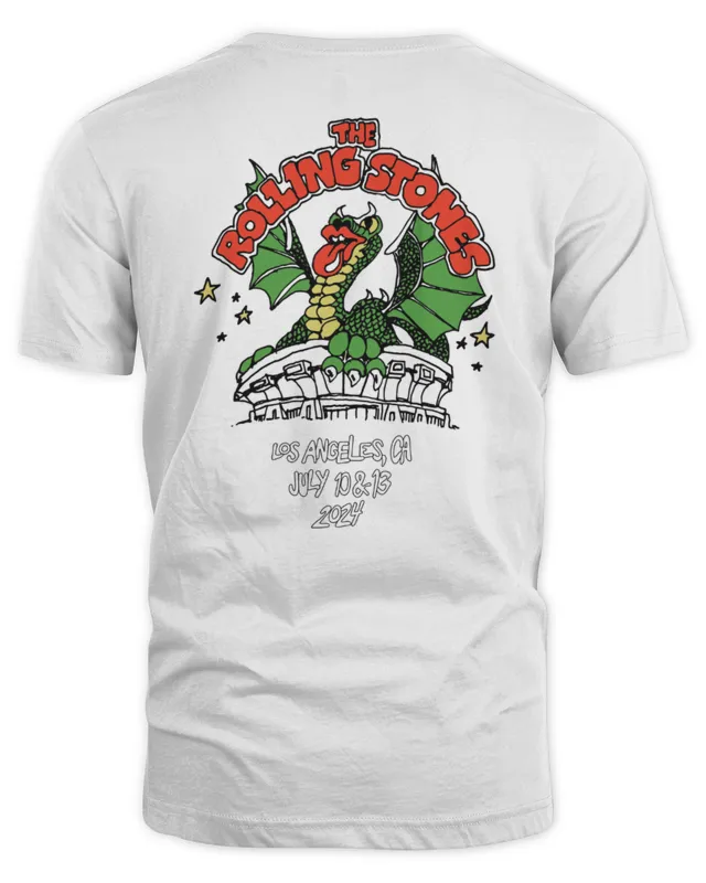 The Rolling Stones x Brain Dead Studios La Dragon Shirt