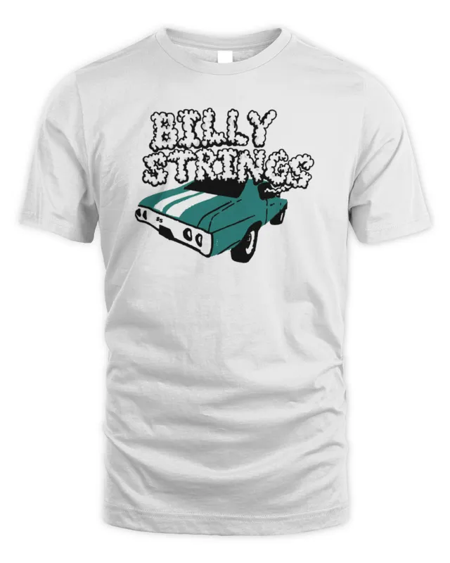 New Willie x Billy Strings Highway Prayers Green Car Tee