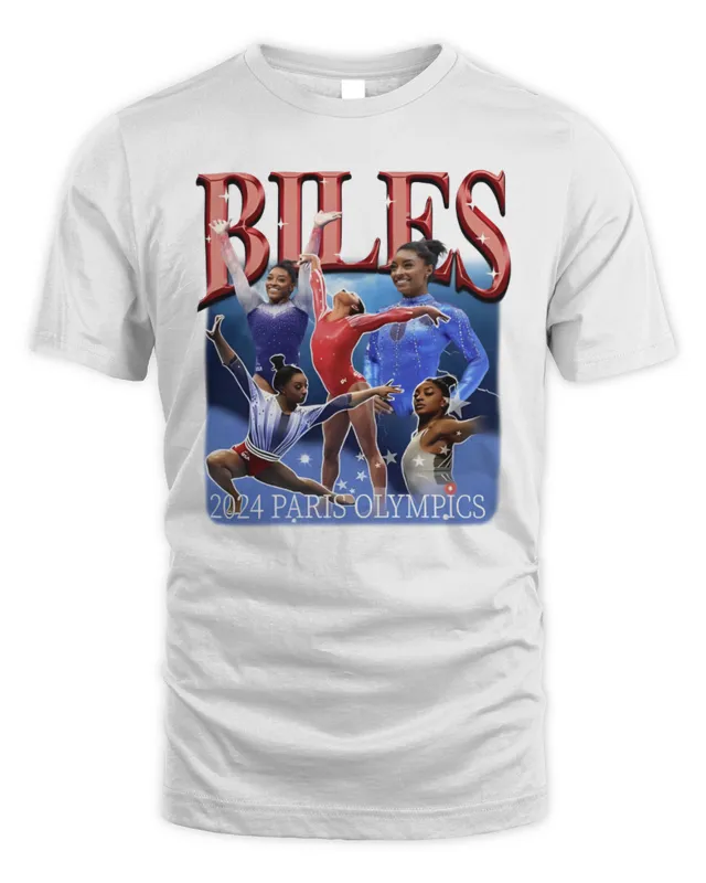 Official Paris Olympic Golden Girls Simone Biles Tee