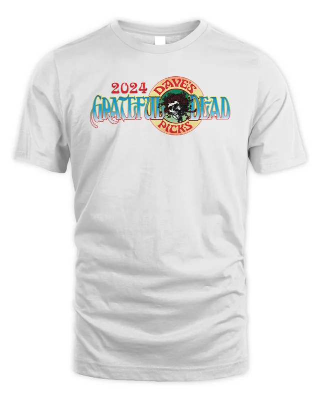 New Grateful Dead Dave Picks Subscription Shirt White