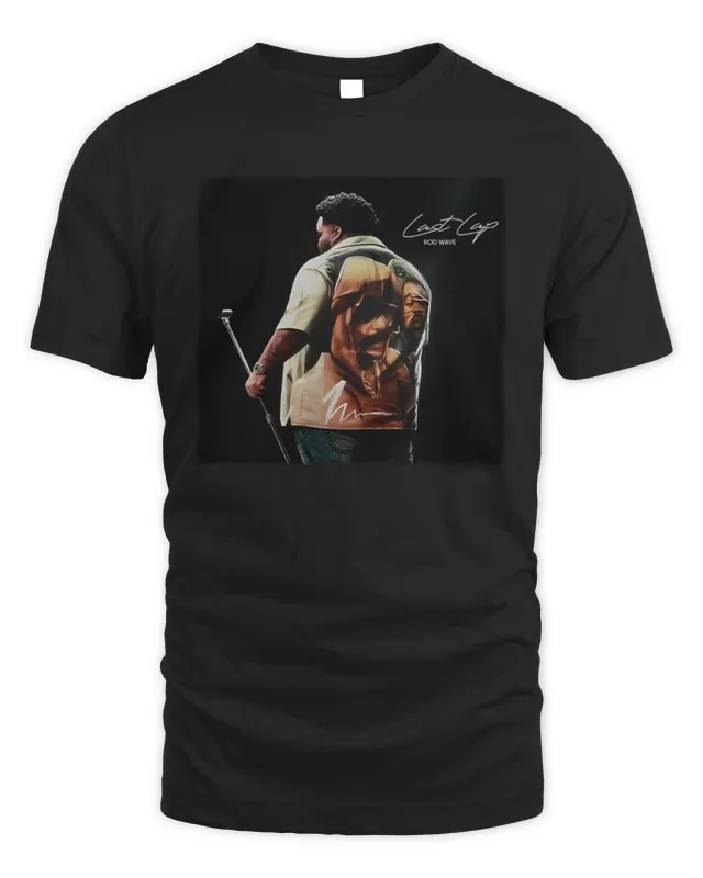 New Rod Wave Last Lap Tour Concert Tee Black