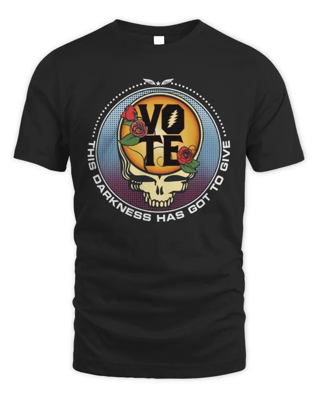 New Grateful Dead Merch This Darkness Has Got To Give Tee Black