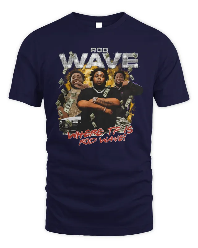 New Black Rod Wave Where Tf Is Rod Wave Shirt