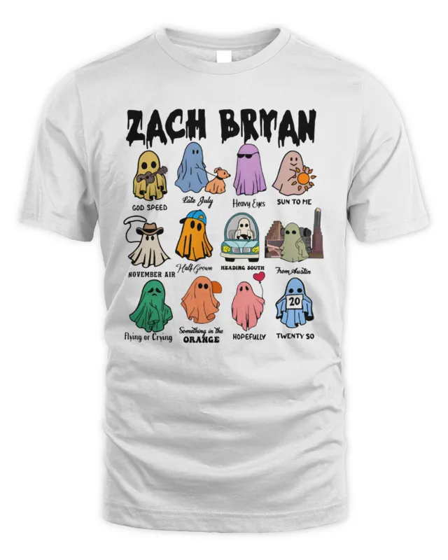 New Official Zach Bryan Happy Halloween The Devil T-Shirt