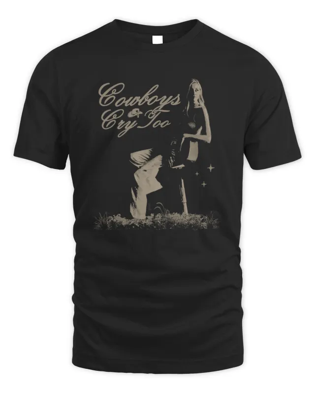 New Kelsea Ballerini Cowboys Cry Too Face T-Shirts