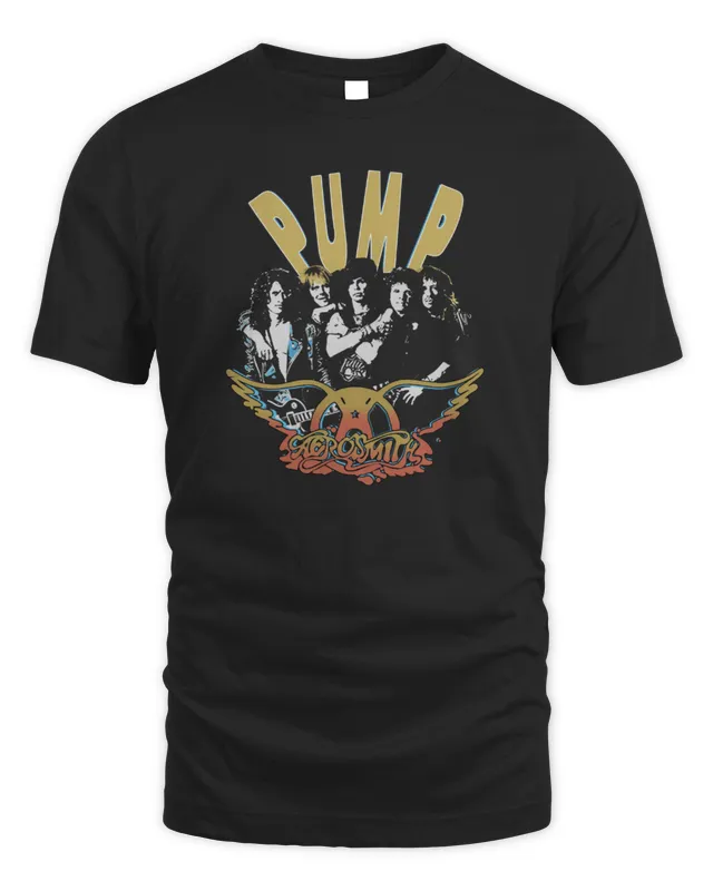 New Aerosmith Official Store Pump Tracklist T-Shirt