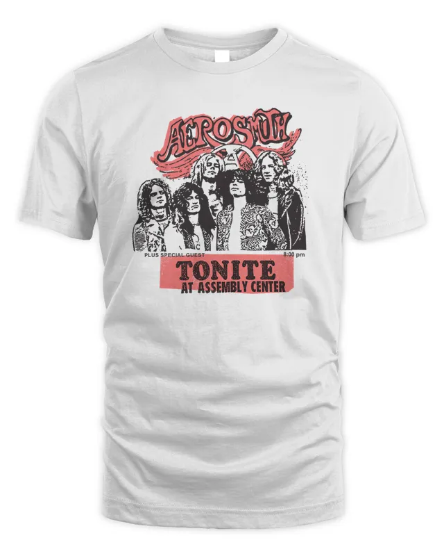 New Aerosmith Merch Aerosmith Tonite T Shirt
