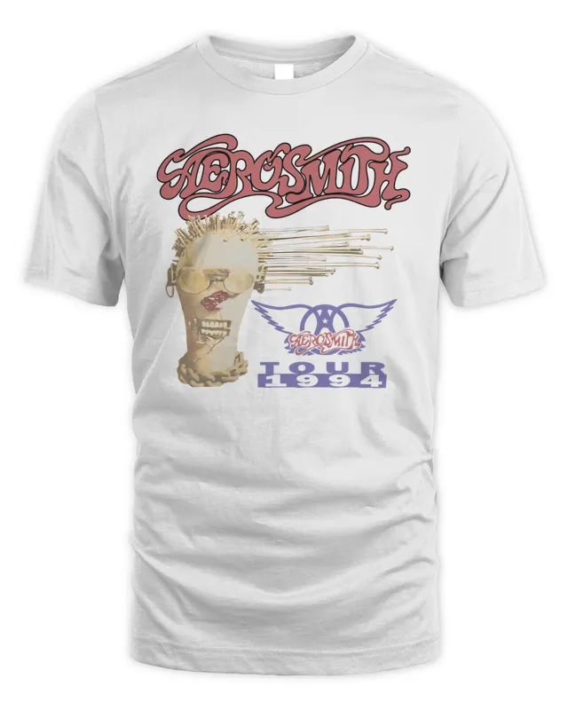 New Aerosmith Merch Get A Grip Tour 1994 T Shirt