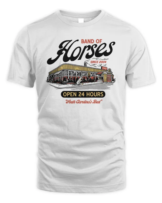 Band Of Horses Merch Diner South Carolina's Best T-Shirt