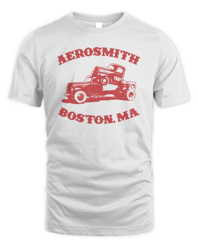 New Aerosmith Merch Store Boston MA’ and Pump Truck T-Shirt