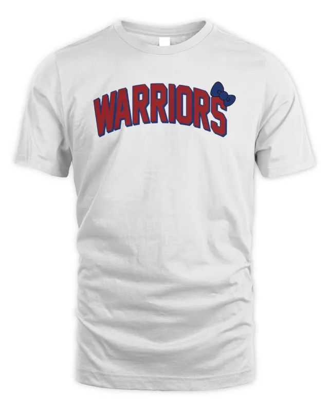 New Warriors Basketball With Bruno Mars And Hello Kitty Logo Tee