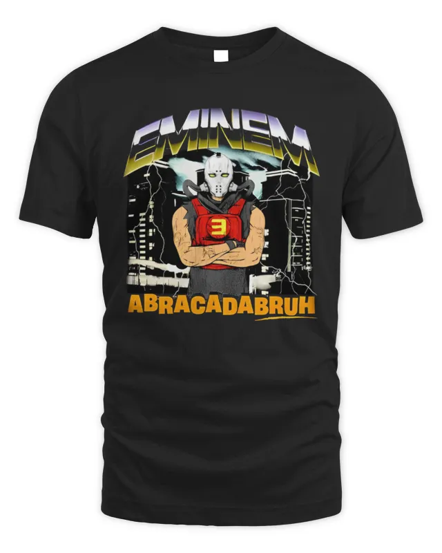 New Official Eminem Fortnite Rap Boy Reloaded Abracadabruh Merch Shirt