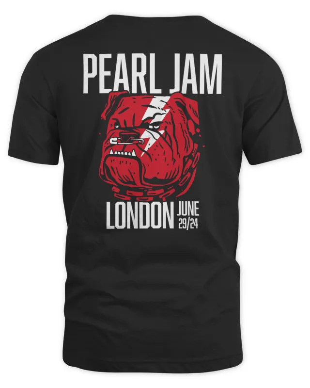 Pearl Jam London June 29 Merch Shirt