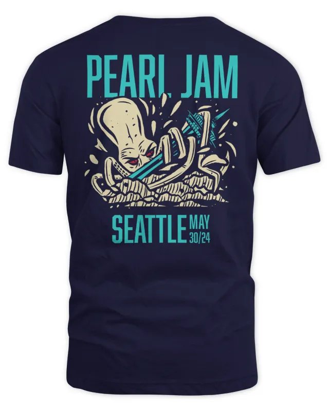 Pearl Jam Seattle Washington At Climate Pledge Arena On May 30 Official Clothing