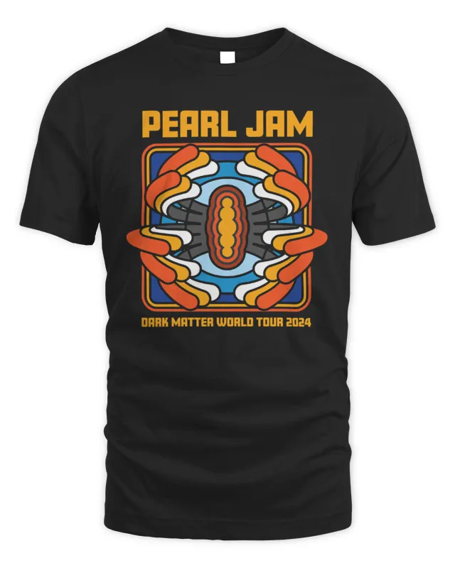Official Pearl Jam Merch Dark Matter World Tour Tee Shirt
