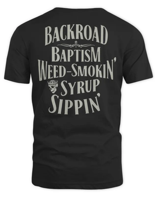 Jelly Roll Merch Exclusive Backroad Baptism Work Shirt