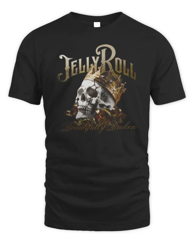 Jelly Roll Merch Beautifully Broken Shirt
