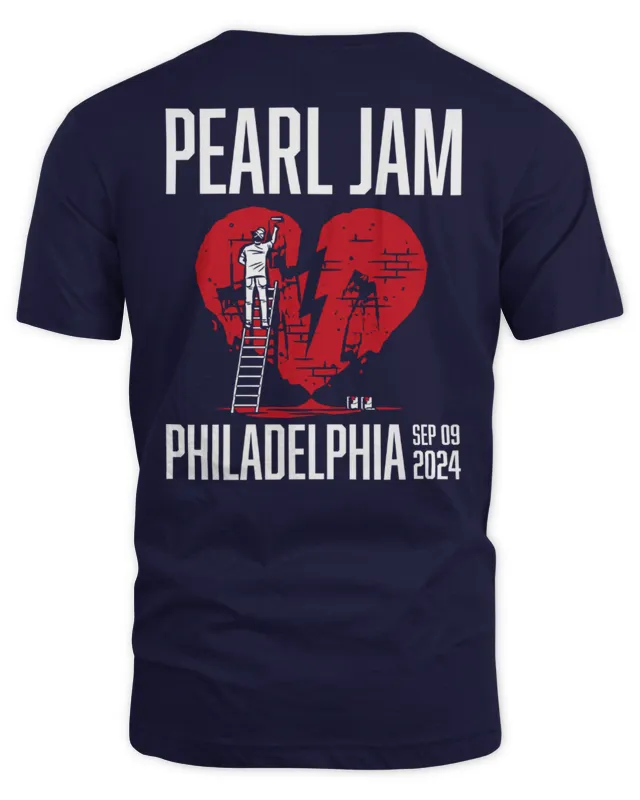Pearl Jam Merch Philadelphia, PA September 9, Event Tee