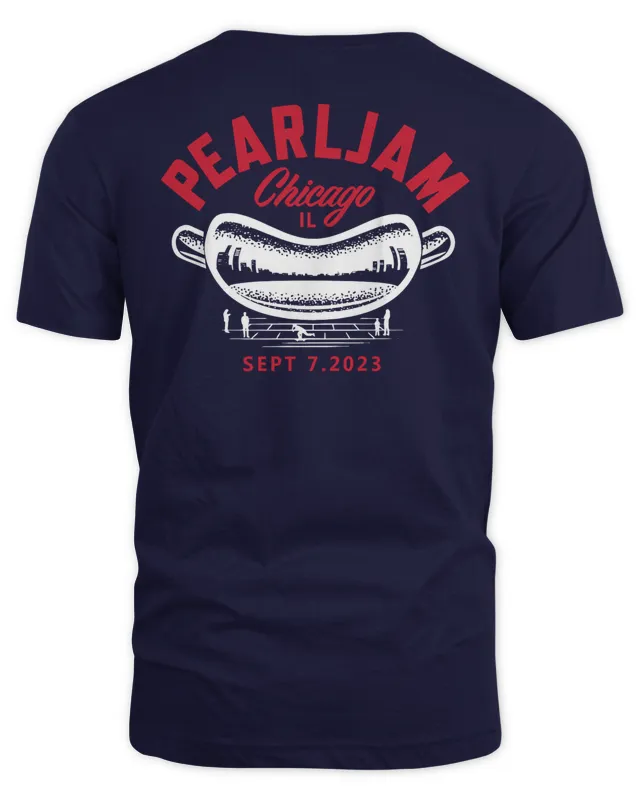 Pearl Jam Merch Store Us Tour Chicago Shirt