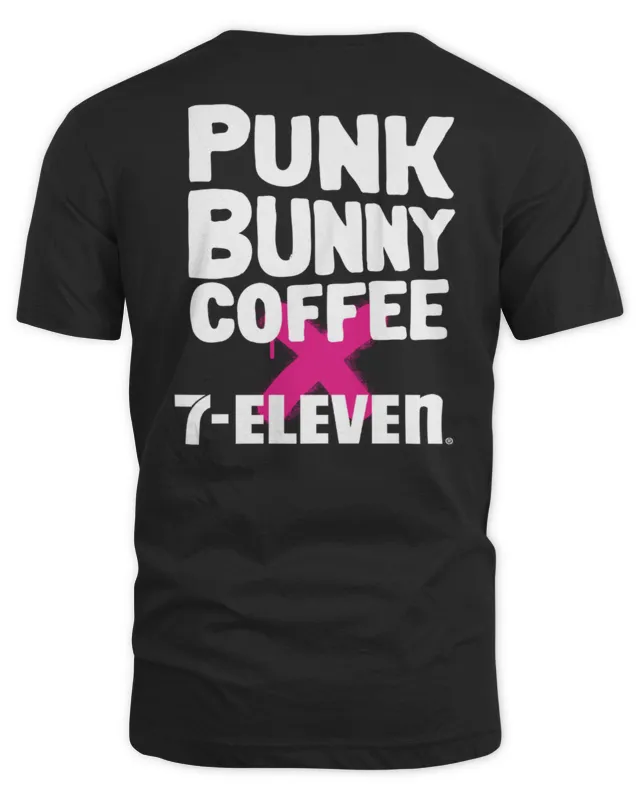 Punk Bunny Coffee Anniversary Blend Green Day 7-Eleven Merch Shirt
