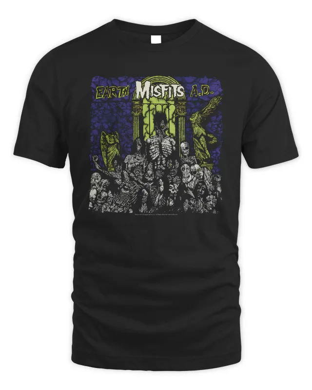 Misfits Merch Earth Ad Shirt