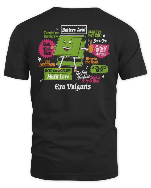 Queens Of The Stone Age Official Clothing Misfit Love Shirt