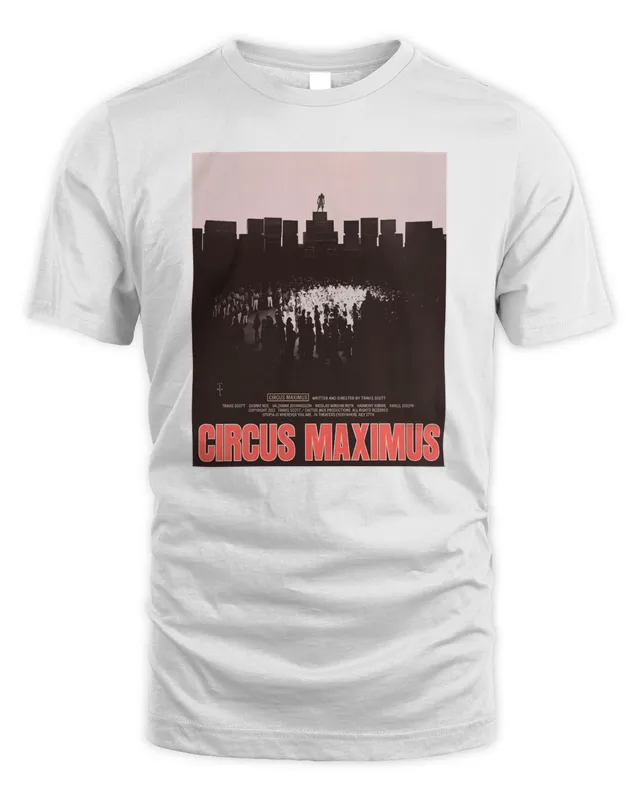 Travis Scott Merch Store Circus Maximus Shirt