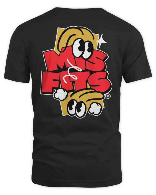 Misfits Gaming Merch Store Split Tee Black