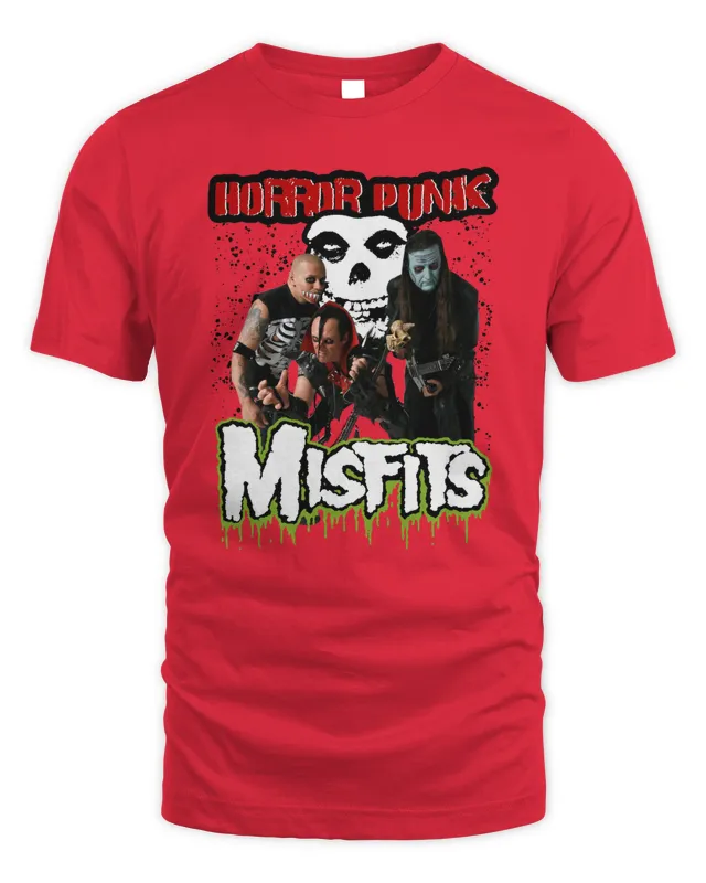Misfits Horror Punk Red Version Tee Shirts