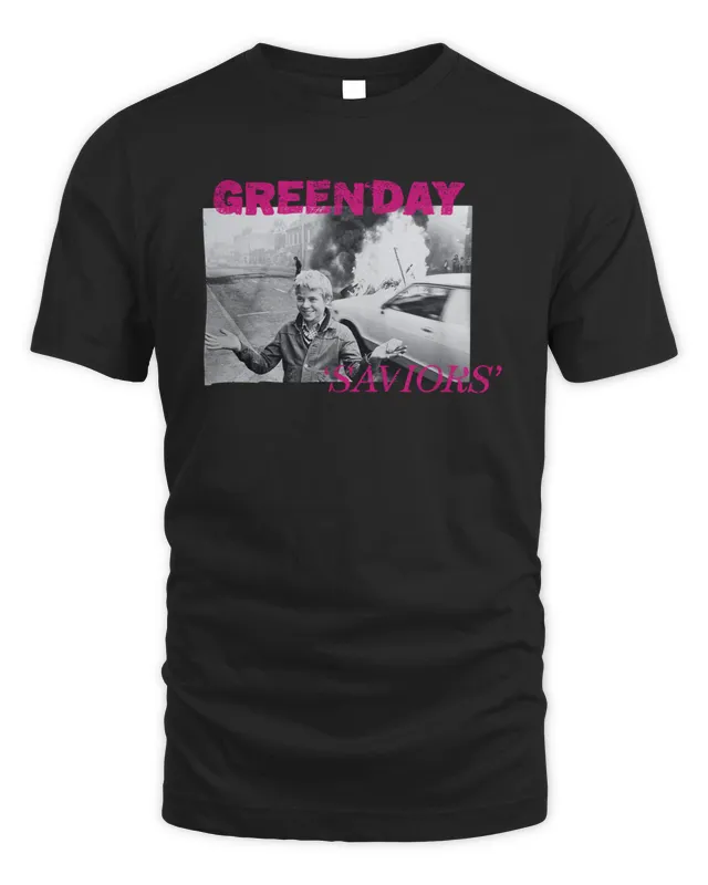 Green Day Merch Saviors T-Shirt