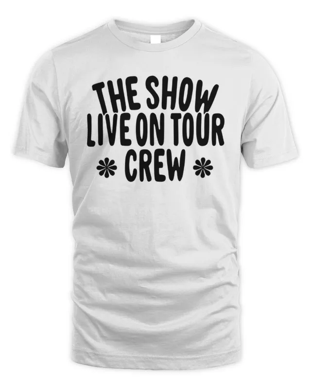 New Niall Horan Merch The Show Live On Tour Crew T-Shirt