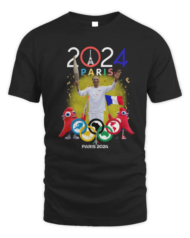 New Official Snoop Dogg Olympic Paris Logo T-Shirt