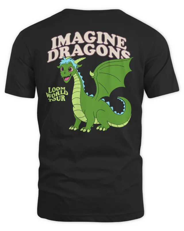 New Official Imagine Dragons Loom World Tour Shirt