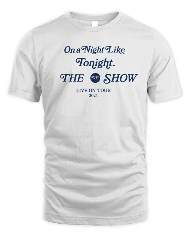 New Niall Horan Merch On A Night Like Tonight Cities White Shirt