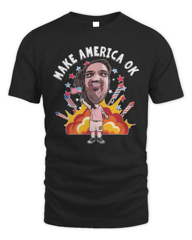 New Leigh Mcnasty Merch Make America Ok T-Shirt