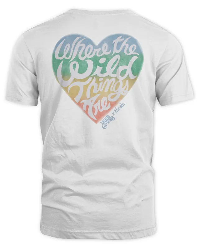 New Luke Combs Merch Store Luke Combs X Niccle Where The Wild Things Are Tee