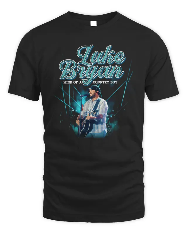 New Luke Bryan Mind Of A Country Boy Tour Shirts
